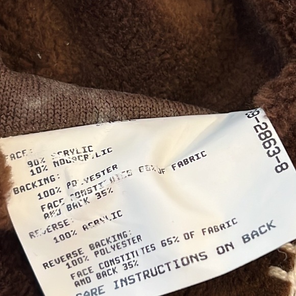 ⭐️ Denali USA Made Vintage Reversible Hooded Coat Bear Tree Print Size 2X - Picture 10 of 11